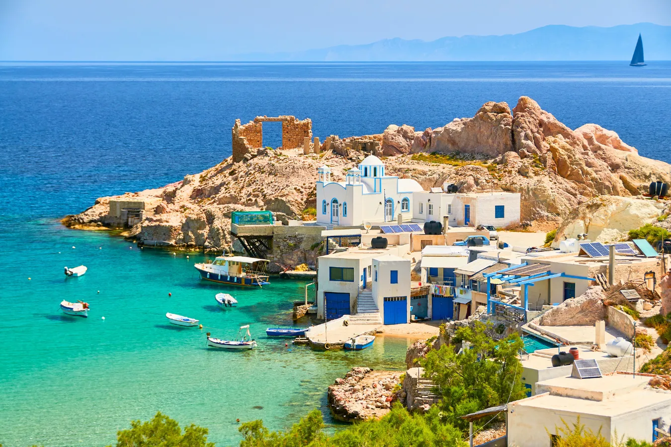 Turquía, Islas griegas y Atenas